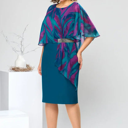 💝Elegancka damska sukienka z szyfonu