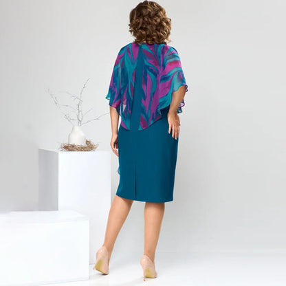 💝Elegancka damska sukienka z szyfonu