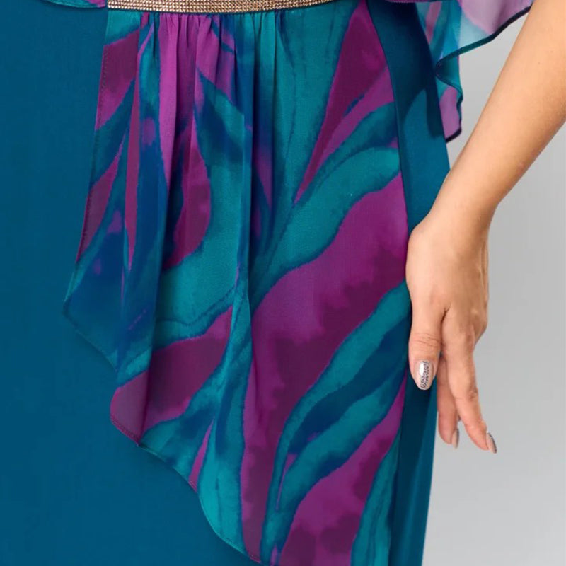 💝Elegancka damska sukienka z szyfonu