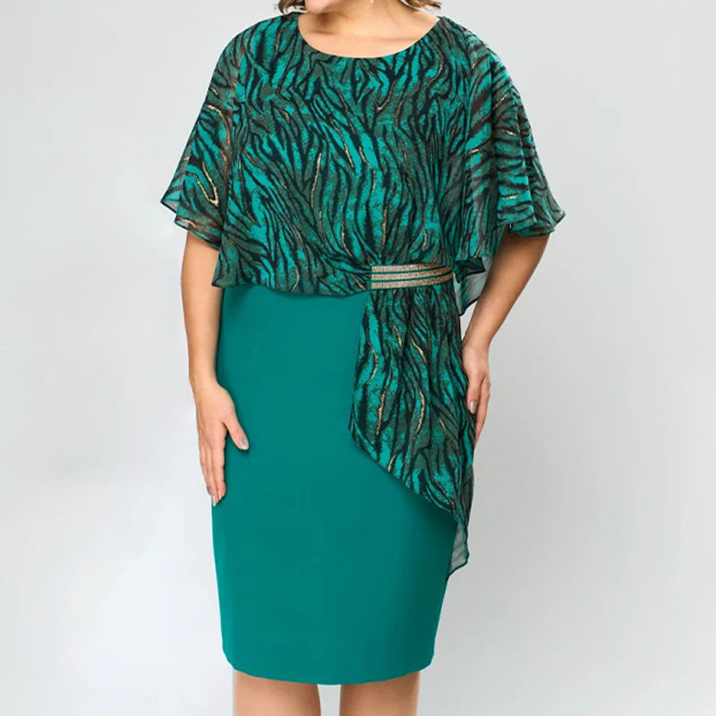 💝Elegancka damska sukienka z szyfonu