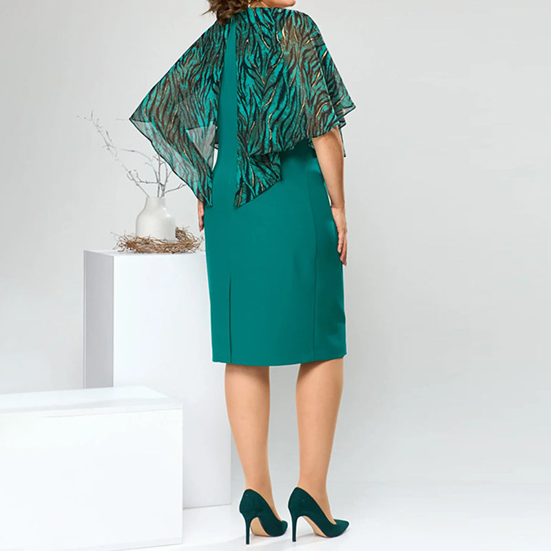 💝Elegancka damska sukienka z szyfonu