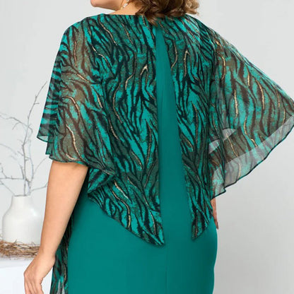 💝Elegancka damska sukienka z szyfonu