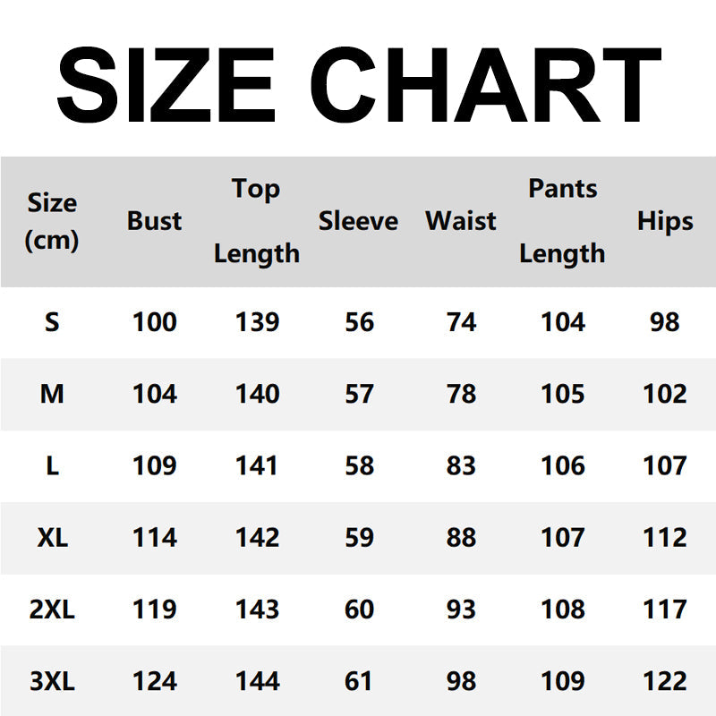 ❤️Dwuczęściowy komplet damski z modnym nadrukiem na górze i spodniach