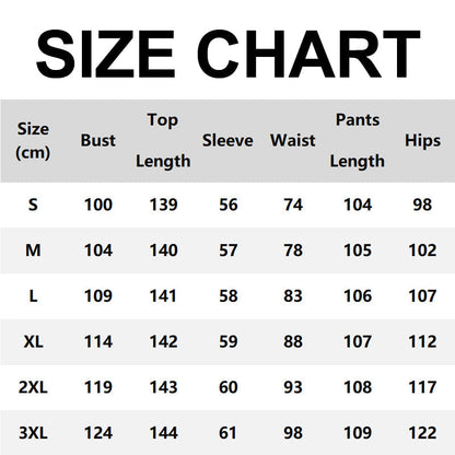 ❤️Dwuczęściowy komplet damski z modnym nadrukiem na górze i spodniach