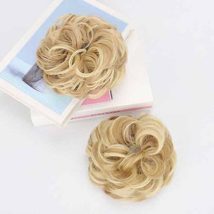 💁‍♀️ Obfity kok z syntetycznych włosów z regulowaną klamrą