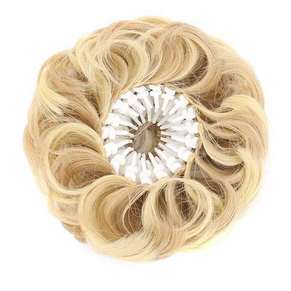 💁‍♀️ Obfity kok z syntetycznych włosów z regulowaną klamrą