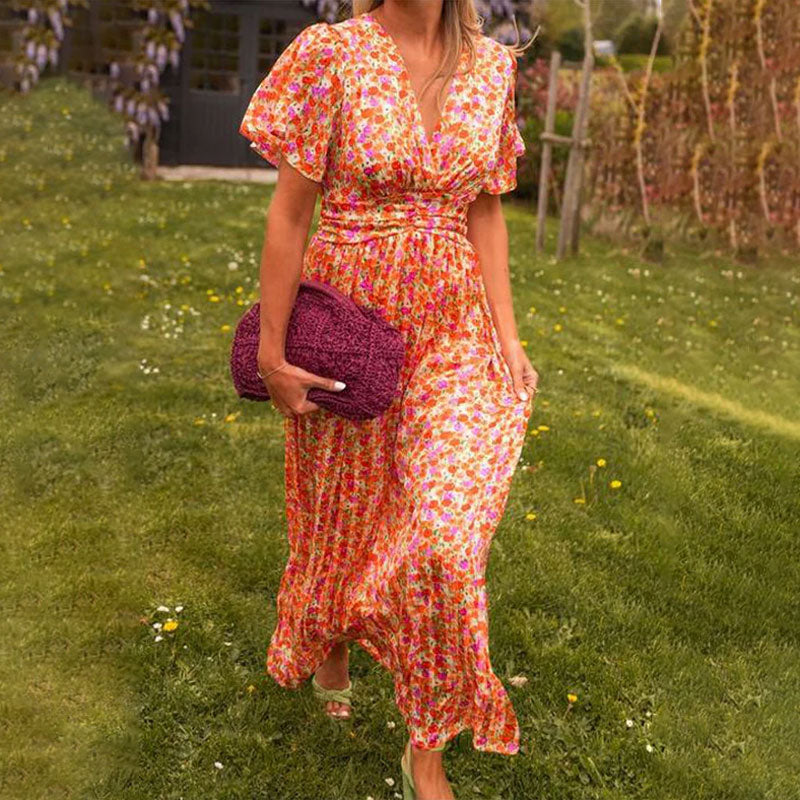 🎉【S-3XL】💃 Słodkie sukienki vintage w kwiaty dla kobiet🌹