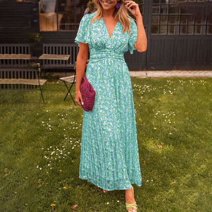 🎉【S-3XL】💃 Słodkie sukienki vintage w kwiaty dla kobiet🌹