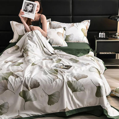 🎈✨Zmywalna, lodowata, oddychająca kołdra letnia w 4-częściowym zestawie