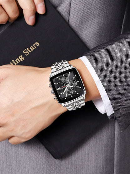 ⌚Wielofunkcyjny wodoodporny zegarek kwarcowy dla mężczyzn