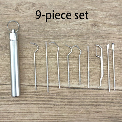 🦷Zestaw wykałaczek ze stali nierdzewnej