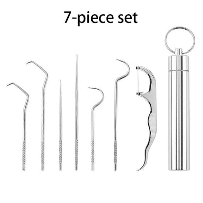 🦷Zestaw wykałaczek ze stali nierdzewnej