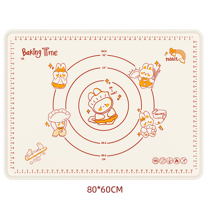 Mata silikonowa do pieczenia ciast nieprzywierająca