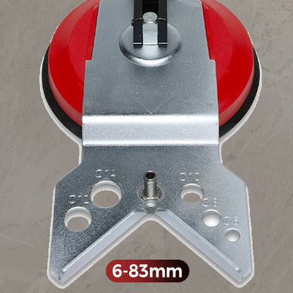 Lokalizator otworów w płytkach i szkle do wiercenia