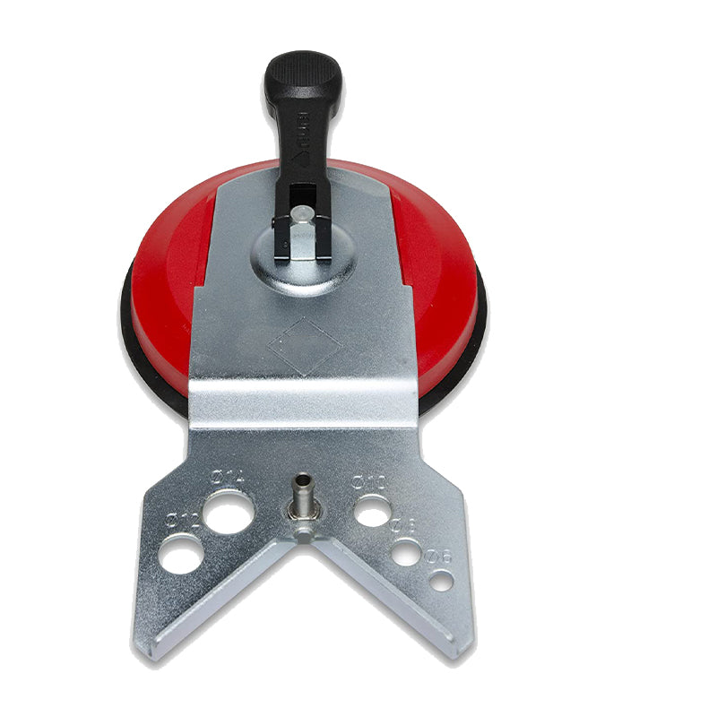 Lokalizator otworów w płytkach i szkle do wiercenia