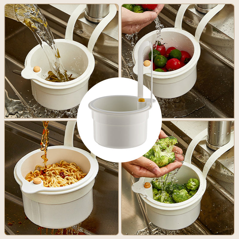 Wygodny kosz na śmieci do zlewu kuchennego