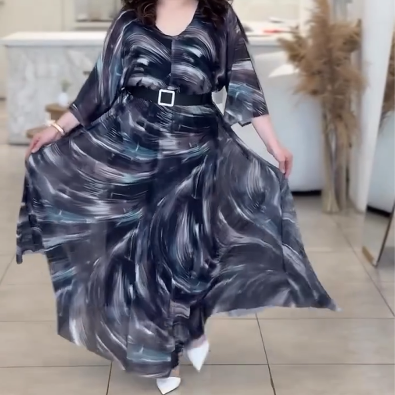 🌸Eleganckie sukienki damskie z dekoltem w serek