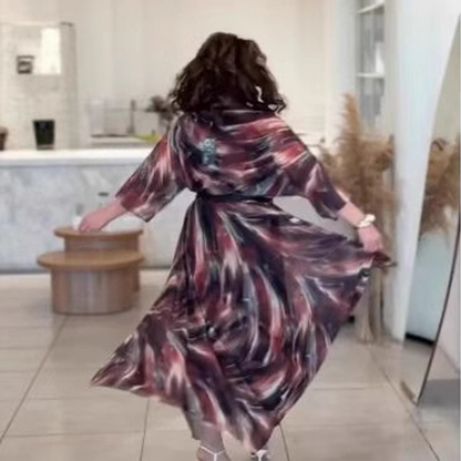 🌸Eleganckie sukienki damskie z dekoltem w serek