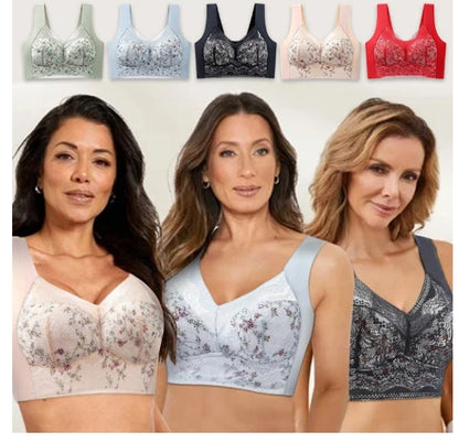 🔥Bezszwowy biustonosz push-up w dużych rozmiarach🔥