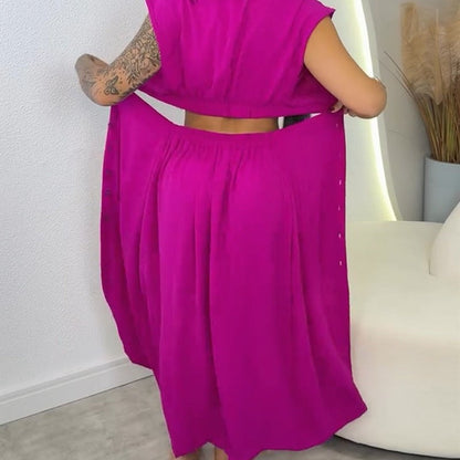 【S-2XL】👗Elegancka sukienka damska z rozcięciem