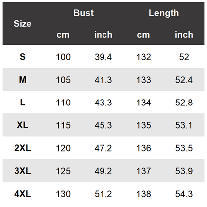 Damska luźna sukienka z klapami i długością do kostki