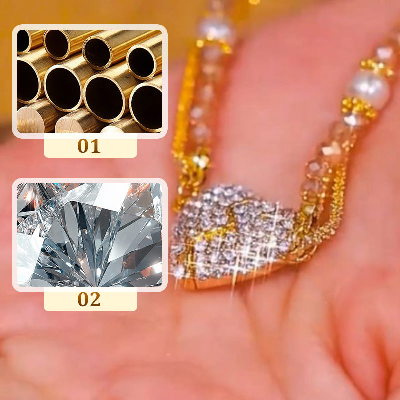 ⏳Oferta specjalna ograniczona czasowo⏰Pasujące naszyjniki z zawieszką w kształcie serca z magnesem💖