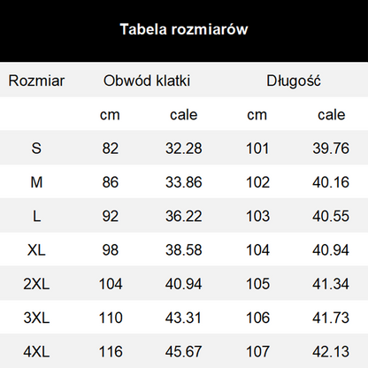 Modna damska sukienka średniej długości