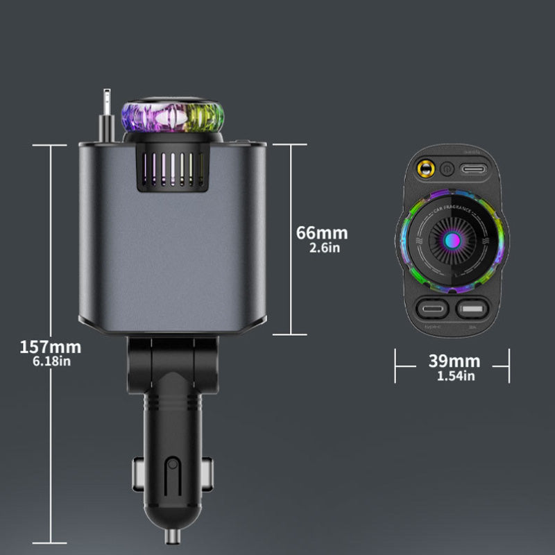 🔋⚡Ładowarka 5 w 1, dyfuzor zapachowy i sufit z efektem rozgwieżdżonego nieba