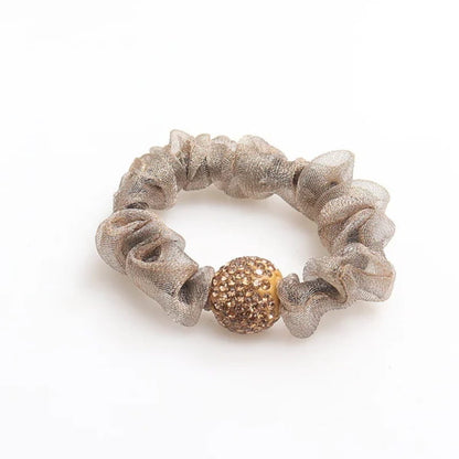 🔥✨Kup 1, a 2 dostaniesz gratis💕Eleganckie gumki do włosów z kryształkami