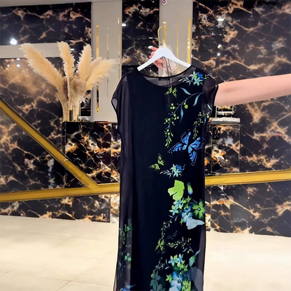 👗Eleganckie sukienki z tiulu w kwiaty dla kobiet🌸