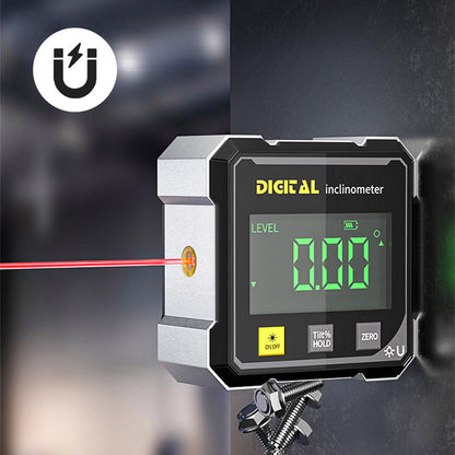 🔧 Magnetyczny cyfrowy 4-stronny skaner kątowy laserowy💥