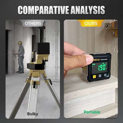 🔧 Magnetyczny cyfrowy 4-stronny skaner kątowy laserowy💥