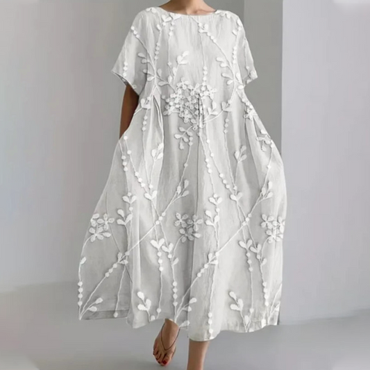 🔥Wygodna sukienka maxi wykonana ze 100% lnu