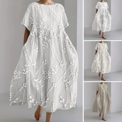 🔥Wygodna sukienka maxi wykonana ze 100% lnu