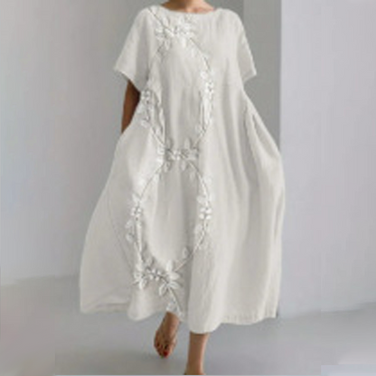 🔥Wygodna sukienka maxi wykonana ze 100% lnu