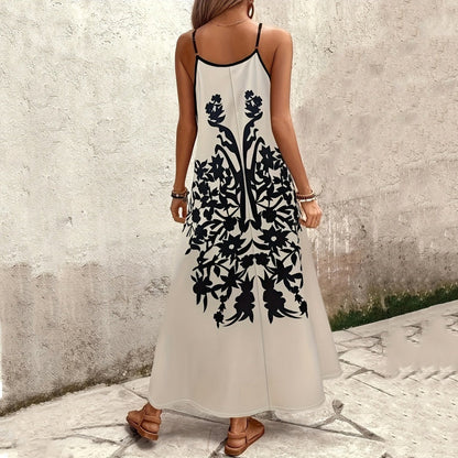 💃Długie sukienki na ramiączkach spaghetti dla kobiet