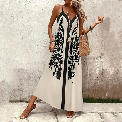 💃Długie sukienki na ramiączkach spaghetti dla kobiet