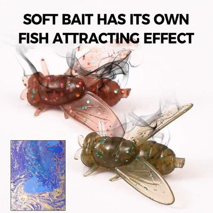 🎣🐟 Metalowa przynęta wędkarska z śmigłem do połowu ryb