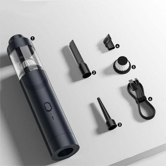 🥇Przenośna próżnia samochodowa z przenośną z wysoką mocą ssącą🌪️