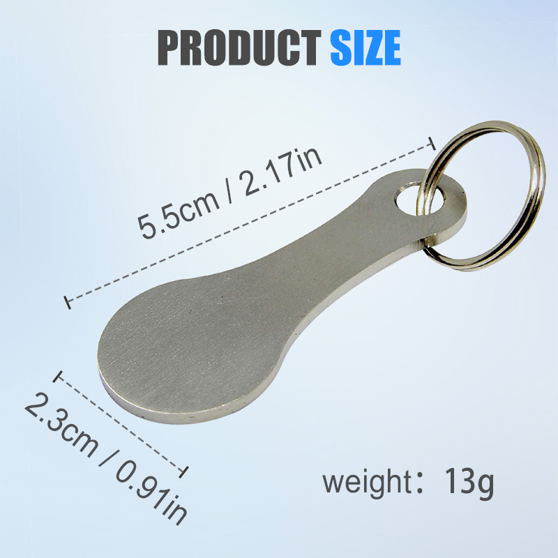 🔥Kup 1 Get 1 za darmo🔥 Klucz do koszyka na zakupy ze stali nierdzewnej