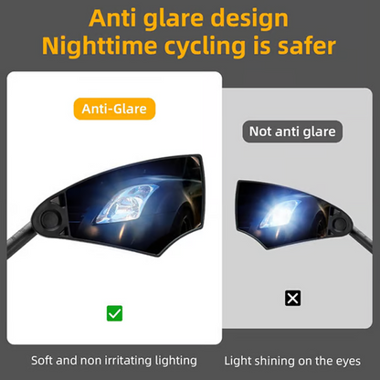 🔥Lusterko na kierownicę roweru z regulacją 360°💯