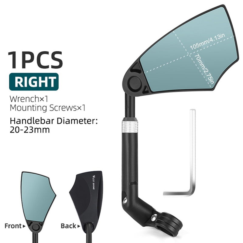 🔥Lusterko na kierownicę roweru z regulacją 360°💯