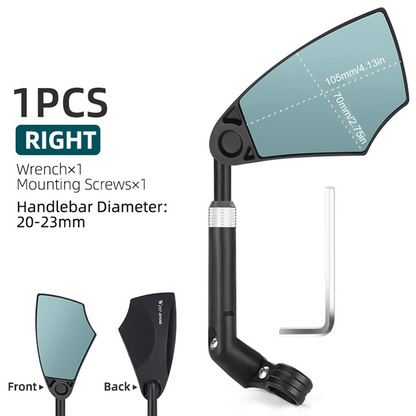 🔥Lusterko na kierownicę roweru z regulacją 360°💯