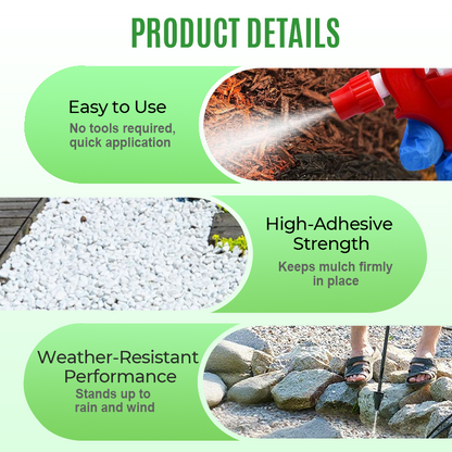 Szybkoschnący, lepki klej do krajobrazów