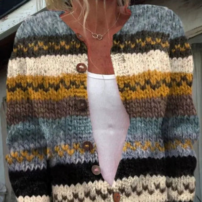 Płaszcze damskie z nadrukiem, zapinane na guziki, z otwartym przodem