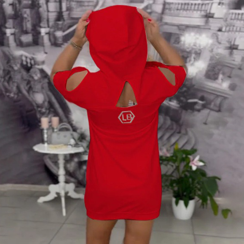 Bluza oversize z nadrukiem liter