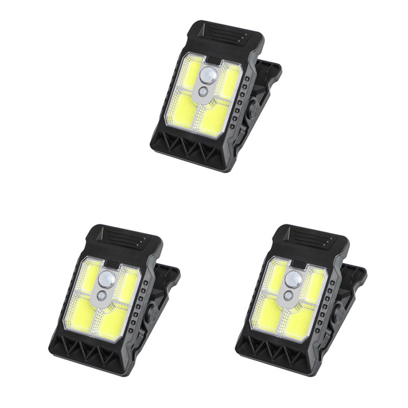 💡 Zewnętrzna lampa solarna z klipsem i czujnikiem ruchu 🔥Kup 2 sztuki, a 1 dostaniesz gratis
