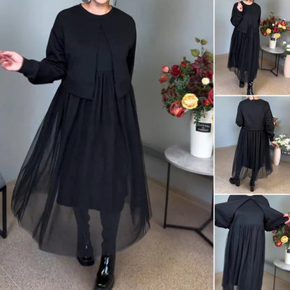 Sukienka z długim rękawem dla kobiet