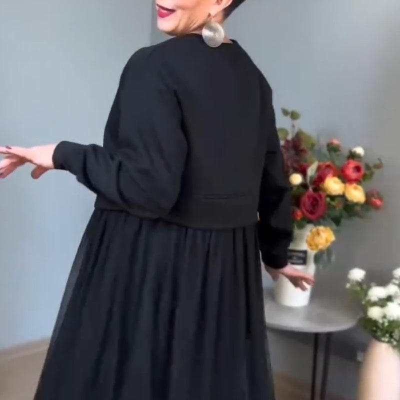 Sukienka z długim rękawem dla kobiet