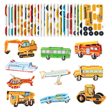 🎨Edukacyjne puzzle 3D dla dzieci